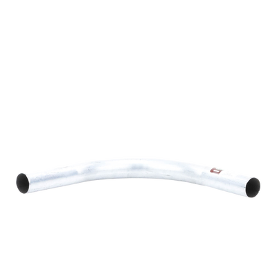 Curva/Codo de 90° de 1" (25mm) pared delgada galvanizado etiqueta verde