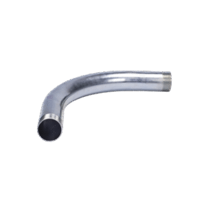 Curva/Codo de 90° de 2" (52mm) pared gruesa con rosca galvanizado etiqueta amarilla