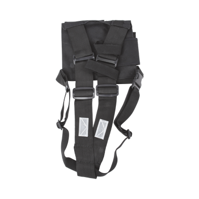 Pechera Universal sin logo con soporte para radio y bolígrafo más bolsa con cinta adherente para su seguridad.