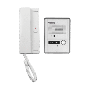 Kit de audio portero con un auricular (expandible hasta 3 auriculares) Kit de audio portero con un auricular (expandible hasta 3 auriculares)