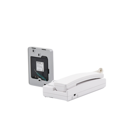 Kit de audio portero con un auricular (expandible hasta 3 auriculares)