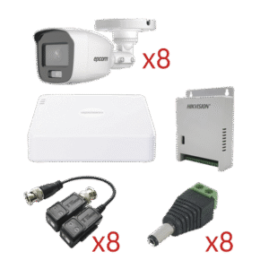 KIT TurboHD con Audio 1080p / DVR 8 Canales 1080p lite / 8 Cámaras Bala (exterior 2.8 mm) / Transceptores / Conectores / Fuente de Poder / AUDIO POR COAXITRON KIT TurboHD con Audio 1080p / DVR 8 Canales 1080p lite / 8 Cámaras Bala (exterior 2.8 mm) / Transceptores / Conectores / Fuente de Poder / AUDIO POR COAXITRON