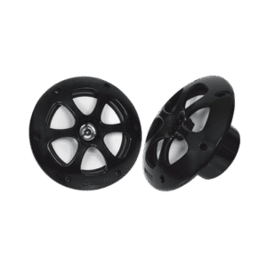 Par de altavoces fabricado en grado marinos en color negro de 6.5" de 100 W de entrada máxima