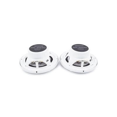Par de altavoces fabricados en grado marinos en color blanco de 6.5" potencia máxima de 150 W