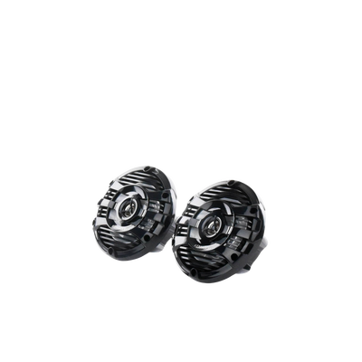 Par de altavoces fabricados en grado marinos en color negro de 6.5" potencia máxima de 150 W