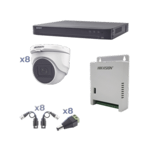 Kit TURBOHD 1080p / DVR 8 Canales / 8 Cámaras Turret (exterior 2.8 mm) / Conectores / Transceptores / Fuente de Poder Profesional hasta 15 Vcc para Larga Distancia Kit TURBOHD 1080p / DVR 8 Canales / 8 Cámaras Turret (exterior 2.8 mm) / Conectores / Transceptores / Fuente de Poder Profesional hasta 15 Vcc para Larga Distancia