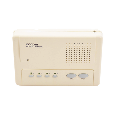 Sistema de intercomunicador manos libres para 4 extensiónes