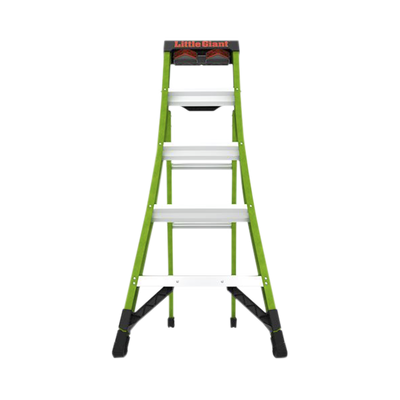 Escalera de Tijera 3 en 1 de 1.5 Metros, Fibra de Vidrio (SKU13906-001). Hecha en E.U.A. (Versión 2.0)