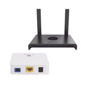 Kit 1 ONU Bridge V-Sol, Dual GPON/EPON con Router Home Wi-Fi Ideal para distribuciones WISP de mayor cobertura Wi-Fi en Hogares y Oficinas