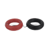 Kit de 2 rollos de 100 metros de cable fotovoltaico de cobre, rojo y negro, calibre 10 AWG (6mm²), Tipo PV, 1000/2000 V y 120°C.