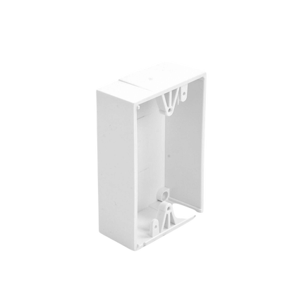 Caja trasera de montaje color blanco para Estaciones de Parada STOPPER