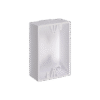 Caja trasera de montaje color blanco para Estaciones de Parada STOPPER