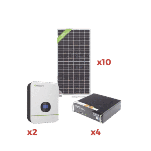 KIT DE ENERGIA SOLAR PARA MINISPLIT 220VCA 2000W