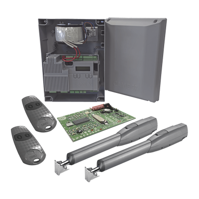 Kit de Operadores ATS para Puertas Abatibles de hasta 5 Metros y 400 Kg / Uso Intensivo Kit de Operadores ATS para Puertas Abatibles de hasta 5 Metros y 400 Kg / Uso Intensivo