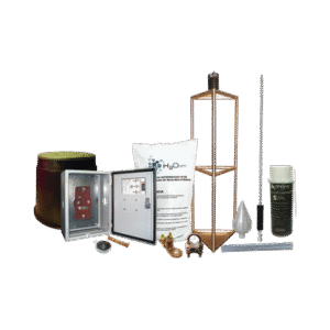 Kit Pararrayo con Accesorios de Instalación en Torre para Protección de 300 m de Diámetro.e Kit Pararrayo con Accesorios de Instalación en Torre para Protección de 300 m de Diámetro.e