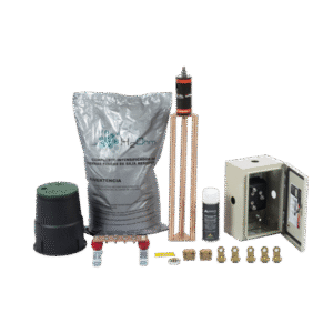 Kit de Tierra Física modelo TG100K con Electrodo Magnetoactivo 67 x 17 cm, capacidad Max: 100 AMP