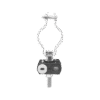 KIT de Un Sujetador de plástico para dos cables de 6 a 8 mm con todo y hardware de instalación en tubos de 1 1/4 in