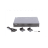 (SOLO RECEPTOR) TRANSCEPTOR ACTIVO DE 16 CANALES / VIDEO+PODER en un solo Cable UTP / 150 metros en 4K, 200 metros en 5 MP/ Envía 36 Vcc y Recibe 12 Vcc / TODO INCLUIDO PARA RACK / HD-TVI/CVI/AHD/CVBS / SIN RUIDO / INSTALACIÓN LIMPIA.