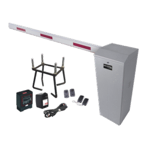 Kit COMPLETO Barrera Izquierda XB / 3M / Incluye Sensor de masa, Transformador, Lazo, Ancla, Fotoceldas y 2 Controles Inalámbricos
