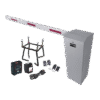 Kit COMPLETO Barrera Izquierda XB / Brazo telescópico 3.6 ~ 5.5 M / Incluye Sensor de masa, Transformador, Lazo, Ancla, Fotoceldas y 2 Controles Inalámbricos
