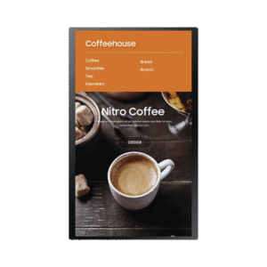 Pantalla de 24" touch para Kiosco punto de venta / SO Windows / 1920x1080p / compatible con terminal bancaria e impresora térmica.