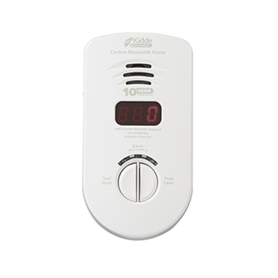 Alarma de Monóxido de Carbono 120 AC | Batería 10 años | Display | Paquete de 3