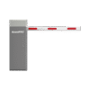 Kit de Barrera Vehicular Brushless y Brazo Telescópico de hasta 6 Metros / Tiempo de Apertura Configurable de 3 a 6 Segundos / Sentido de la Barrera Ajustable en Sitio