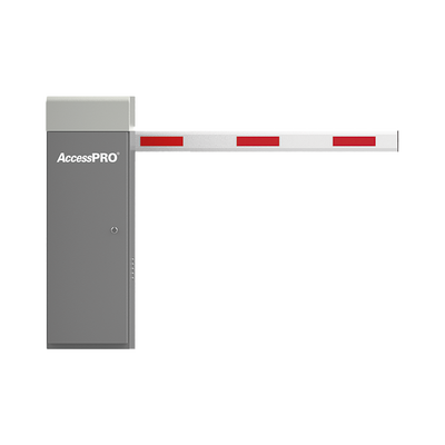 Kit de Barrera Vehicular Brushless y Brazo Telescópico de hasta 6 Metros / Tiempo de Apertura Configurable de 3 a 6 Segundos / Sentido de la Barrera Ajustable en Sitio