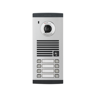 Frente de calle para 8 Apartamentos, compatible con monitores de 4 hilos, expandible a 20 o 32 deptos. Frente de calle para 8 Apartamentos, compatible con monitores de 4 hilos, expandible a 20 o 32 deptos.