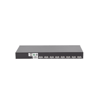 Switch Para Monitor KVM de 8 Puertos VGA, Permite el Acceso y Controla Hasta 8 Computadoras Desde Una Sola Consola (Teclado, Ratón y Monitor).