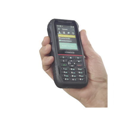Smartphone con PTT, MIL-STD-810, 4G/LTE, WiFi, GPS, Bluetooth, IP68, Gorilla Glass 1, Intrínseco