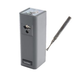 Controlador de montaje horizontal de límite alto o bajo con SPDT, rango operativo 38 a 116 °C , capilar de 3 pulgadas.