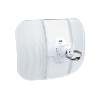 LiteBeam airMAX M5 CPE hasta 100 Mbps, 5 GHz (5150 - 5875 MHz) con antena integrada de 23 dBi