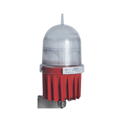 Lampara de Obstrucción LED con Certificación FAA L-810, con 100,000 Horas de Vida. Lampara de Obstrucción LED con Certificación FAA L-810, con 100,000 Horas de Vida.