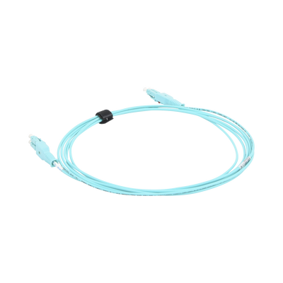 Jumper de Fibra Óptica BladePatch LC-LC Duplex, Multimodo 50/125 OM4, OFNR, Color Aqua, 3 Metros Jumper de Fibra Óptica BladePatch LC-LC Duplex, Multimodo 50/125 OM4, OFNR, Color Aqua, 3 Metros