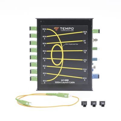 Bobina de Lanzamiento Monomodo 500 Metros SC/APC Bobina de Lanzamiento Monomodo 500 Metros SC/APC