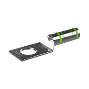 Zapata de compresión LCA1-38-E, para cal. 1 Awg, Barreno para tornillo prisionero de 3/8, 20 Piezas