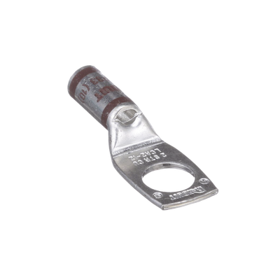 Zapata de compresión LCA2-12-Q, para cal. 2 Awg, Barreno para tornillo prisionero de 1/2, 25 Pz