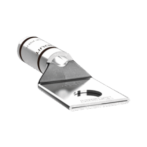 Zapata de compresión LCA2-14-Q, para cal. 2 Awg, Barreno para tornillo prisionero de 1/4, 25 Pz