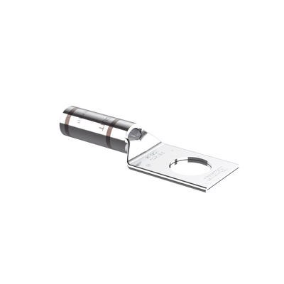 Zapata de compresión LCA2-38-Q, para cal. 2Awg, Barreno para tornillo prisionero de 3/8, 25 Pz