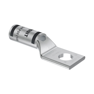 Zapata de compresión LCA2-56-Q, para cal. 2 Awg, Barreno para tornillo prisionero de 5/16, 1 Pz