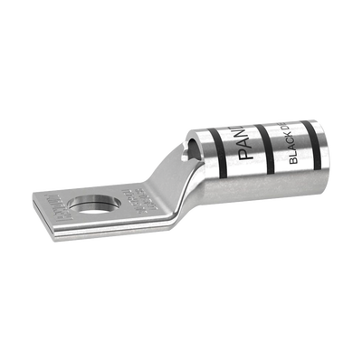 Zapata de compresión LCA2/0-38-X para cal. 2/0 Awg, Barreno para tornillo prisionero de 3/8, 10 Pz Zapata de compresión LCA2/0-38-X para cal. 2/0 Awg, Barreno para tornillo prisionero de 3/8, 10 Pz