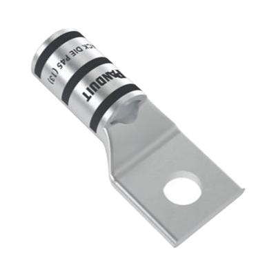 Zapata de compresión LCA2/0-56-X para cal. 2/0 Awg, Barreno para tornillo prisionero de 5/16, 10 Pz Zapata de compresión LCA2/0-56-X para cal. 2/0 Awg, Barreno para tornillo prisionero de 5/16, 10 Pz