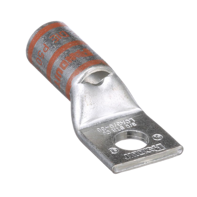 Terminal de Compresión de Cobre con Orificio 3/8 in, para Cable 3/0 AWG. 10 Pz Terminal de Compresión de Cobre con Orificio 3/8 in, para Cable 3/0 AWG. 10 Pz