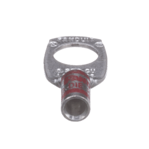 Zapata de compresión LCA8-14-L, para cal. 8 Awg, Barreno para tornillo prisionero de 3/8, 50 Pz