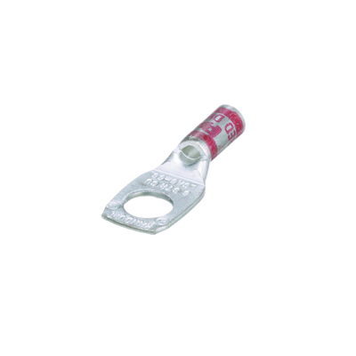 Terminal de Compresión de Cobre con Orificio 5/16" para Cable 8 AWG Terminal de Compresión de Cobre con Orificio 5/16" para Cable 8 AWG