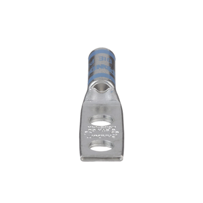 Terminal doble Ojillo de 1/4" para cable 6 AWG, ángulo recto, Espacio entre Orificios 16mm. Terminal doble Ojillo de 1/4" para cable 6 AWG, ángulo recto, Espacio entre Orificios 16mm.