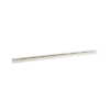 Canaleta LD10 de PVC rígido, con cinta adhesiva para instalación sin herramientas, de 38.4 x 24 x 3048 mm, Color Blanco Mate