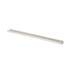 Canaleta LD10 de PVC rígido, con cinta adhesiva para instalación sin herramientas, de 38.4 x 24 x 1828.8 mm, Color Blanco Mate