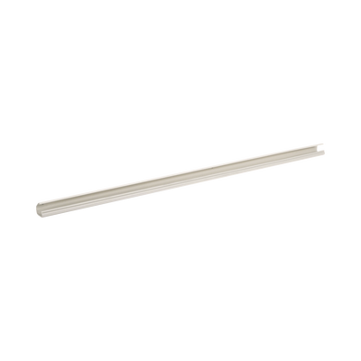 Canaleta LD5 de PVC rígido, con cinta adhesiva para instalación sin herramientas, 26 x 15 x 1828.8 mm, Color Blanco Mate